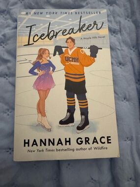 Anna Grace Icebreaker – Orange & Purple Illustrated Cover